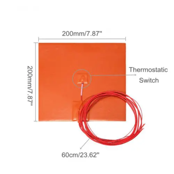 silicon heatbed 20*20